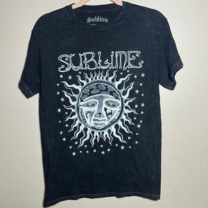 Sublime Black Graphic Tee | Small‎